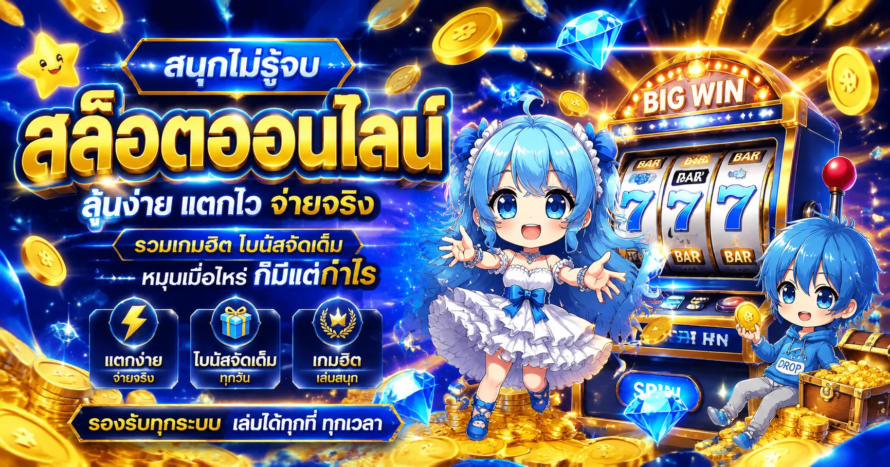 สล็อตออนไลน์ 4X4JOKER รวมค่ายเกมชั้นนำกว่า 1,000 เกม RTP สูง