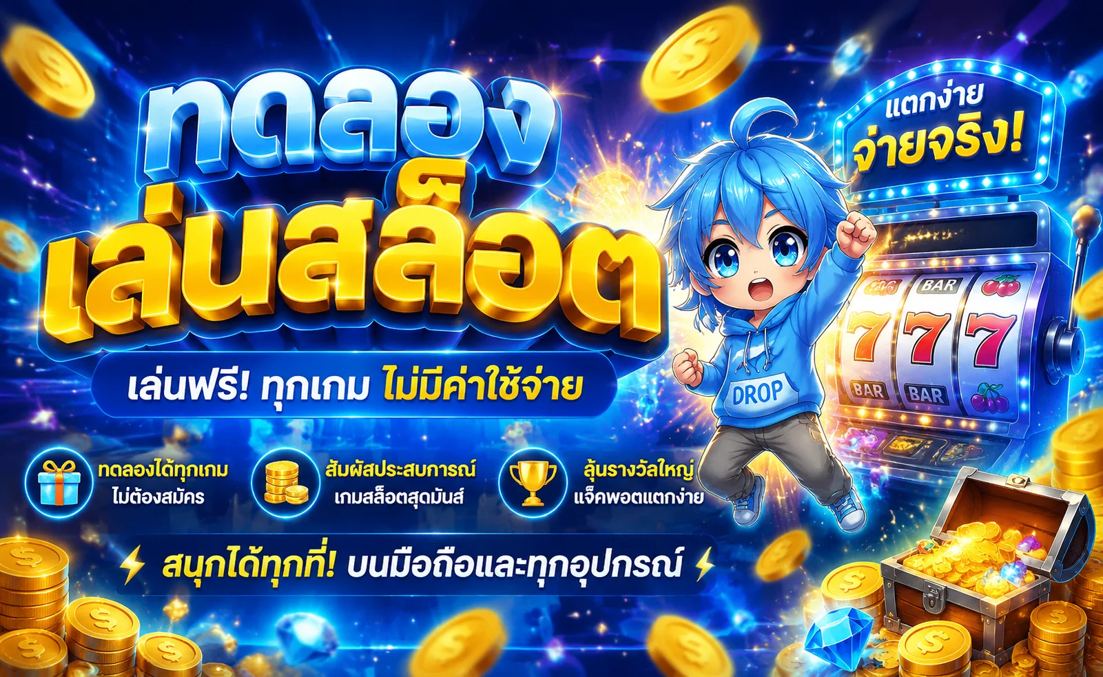 ทดลองเล่นสล็อต 4X4JOKER ฟรีทุกค่าย ไม่ต้องฝากเงิน